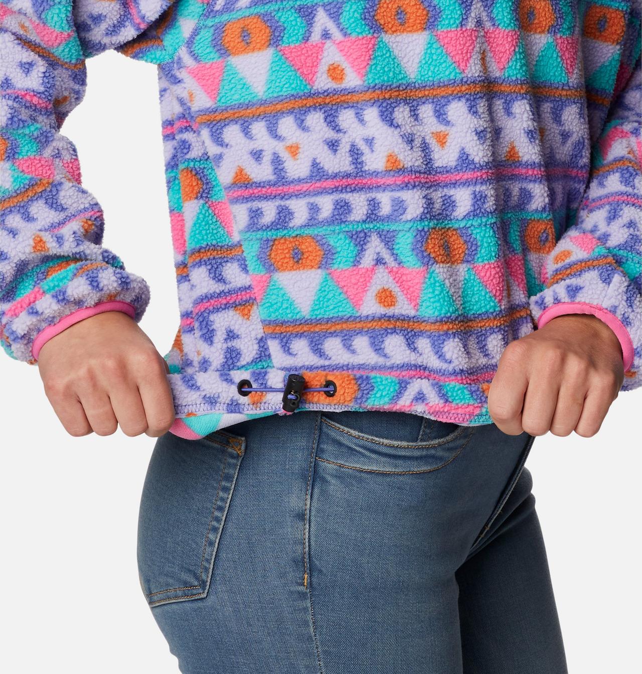 Women's Helvetia™ Cropped Half Snap Fleece Pullover 5