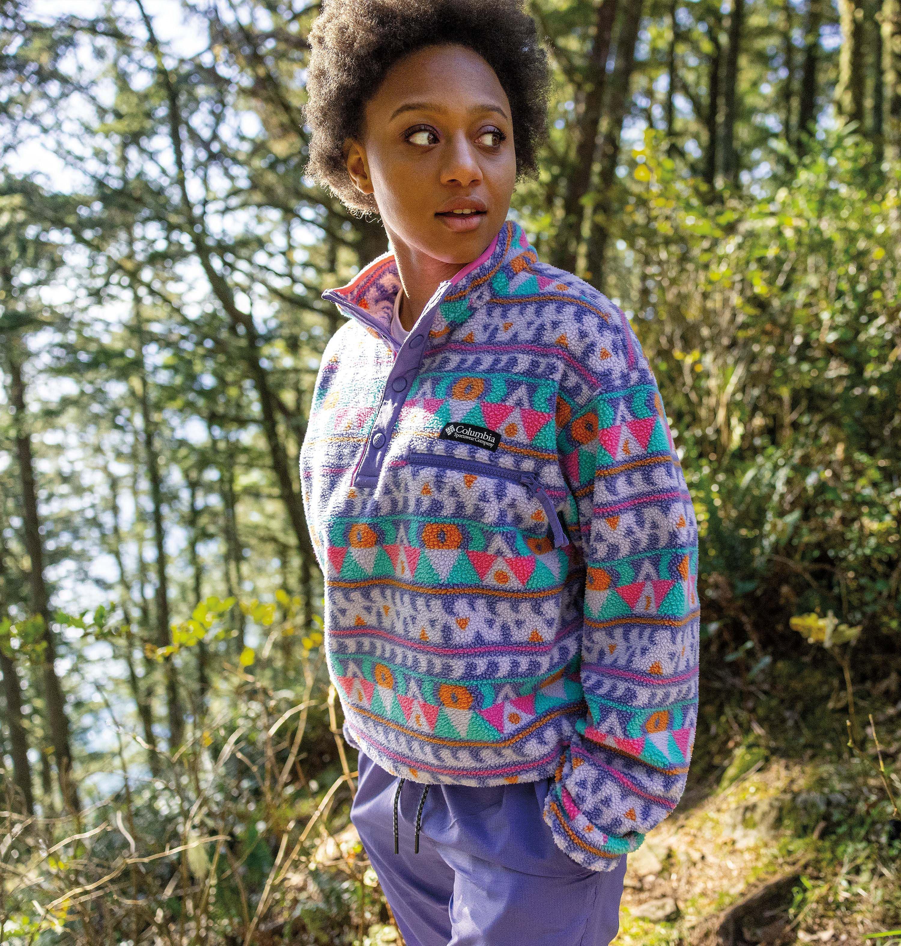Women's Helvetia Cropped Half Snap Fleece Pullover 6