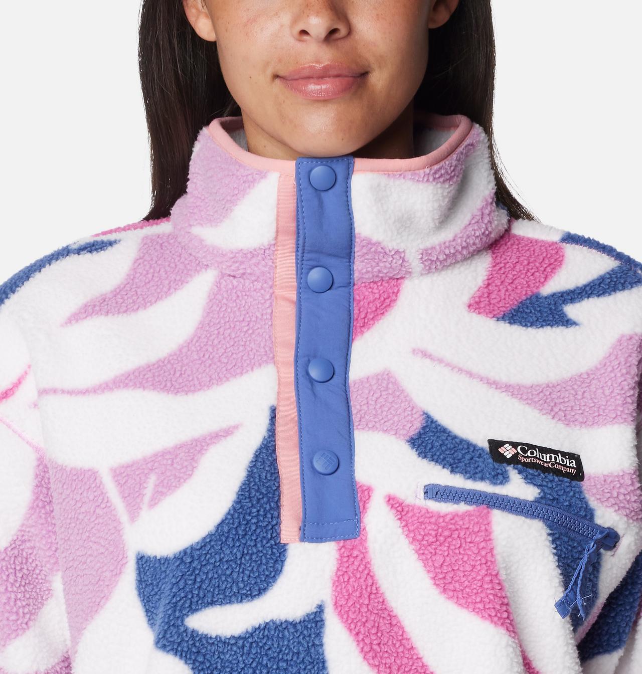 Women's Helvetia™ Cropped Half Snap Fleece Pullover 4