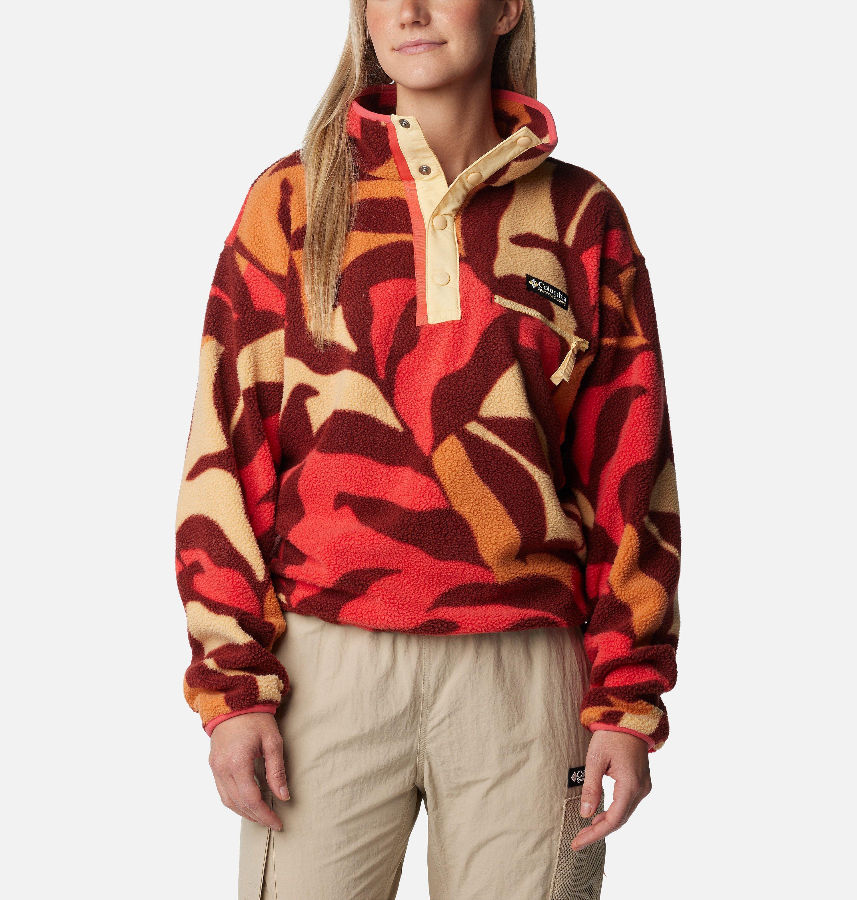Women's Helvetia Cropped Half Snap Fleece Pullover | Columbia