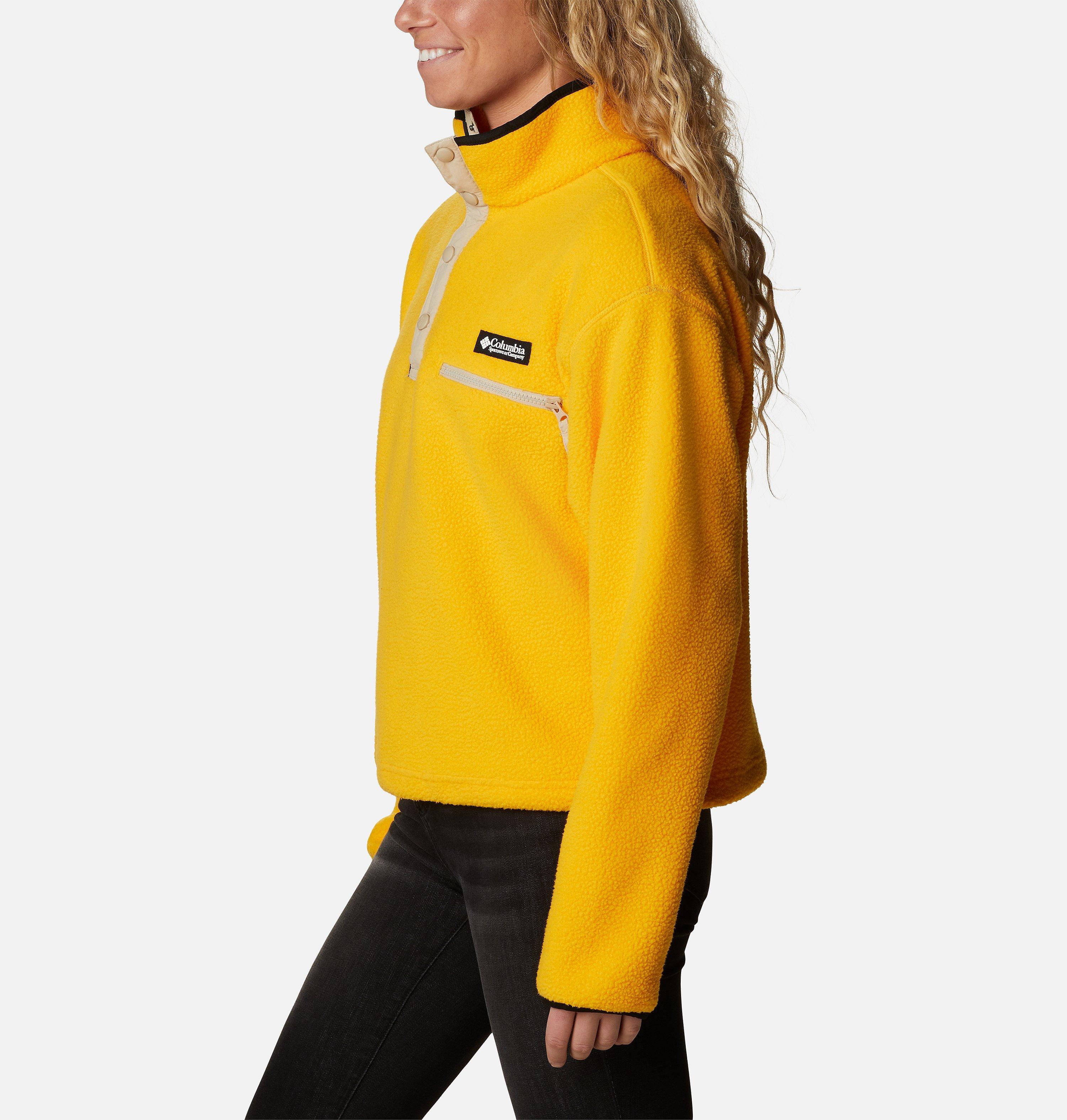 Women's Helvetia Cropped Half Snap Fleece Pullover 3