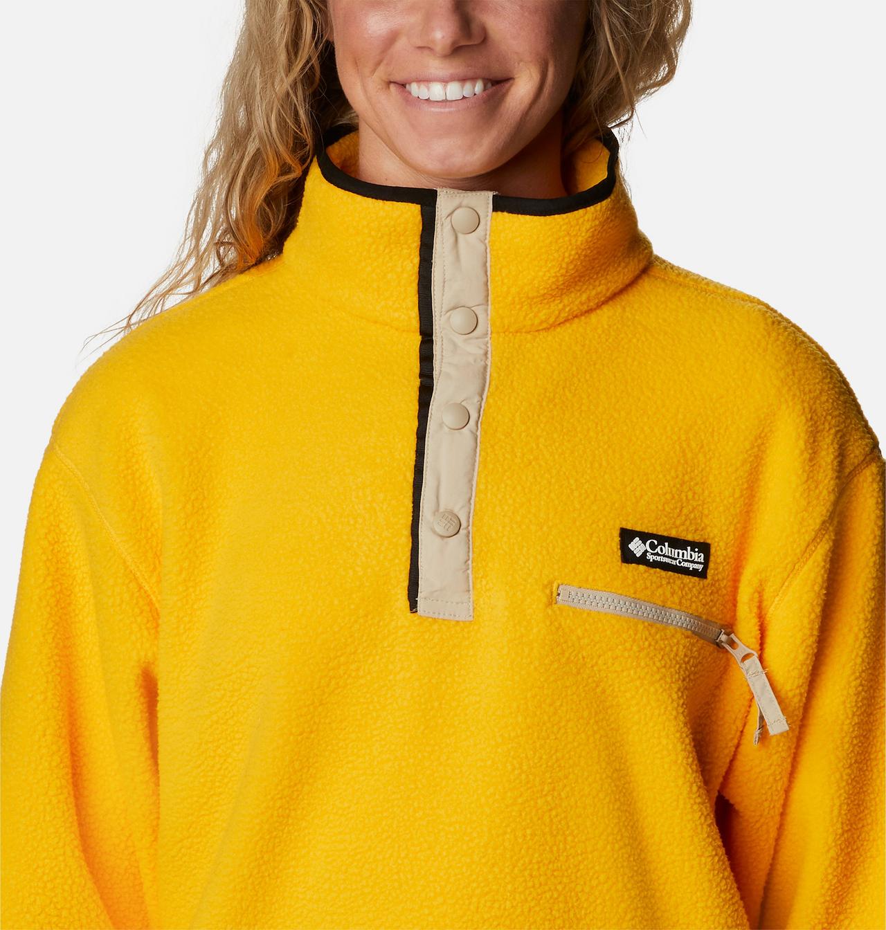 Women's Helvetia™ Cropped Half Snap Fleece Pullover 4