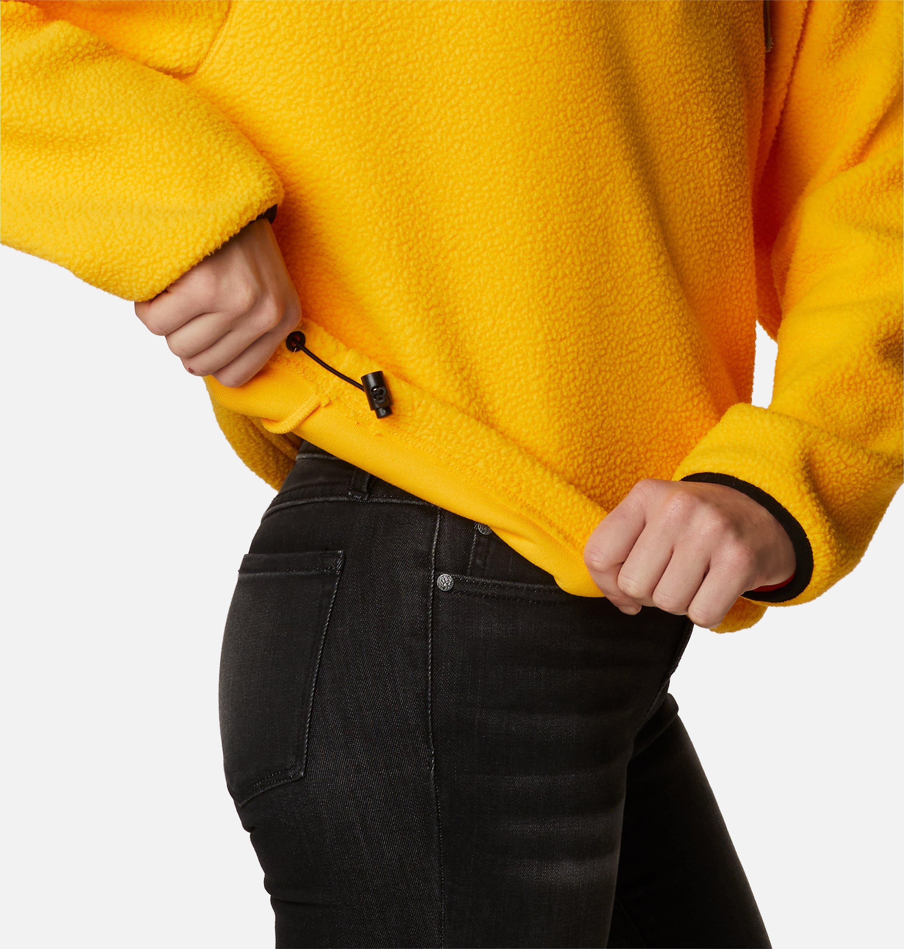 Women's Helvetia Cropped Half Snap Fleece Pullover 5