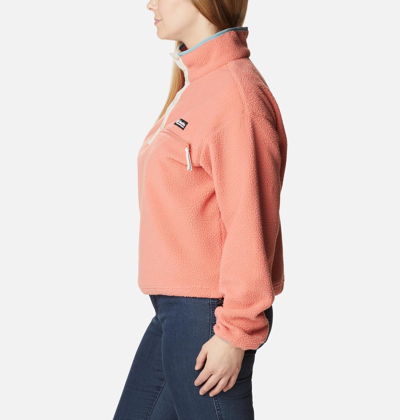 Women's Helvetia™ Cropped Half Snap Fleece Pullover 3