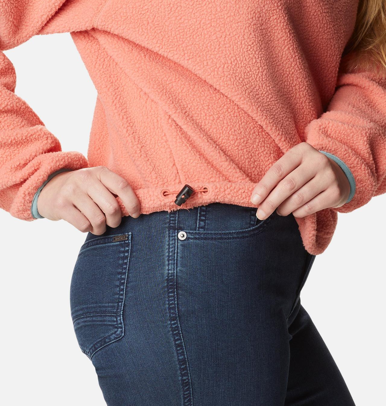 Women's Helvetia™ Cropped Half Snap Fleece Pullover 5