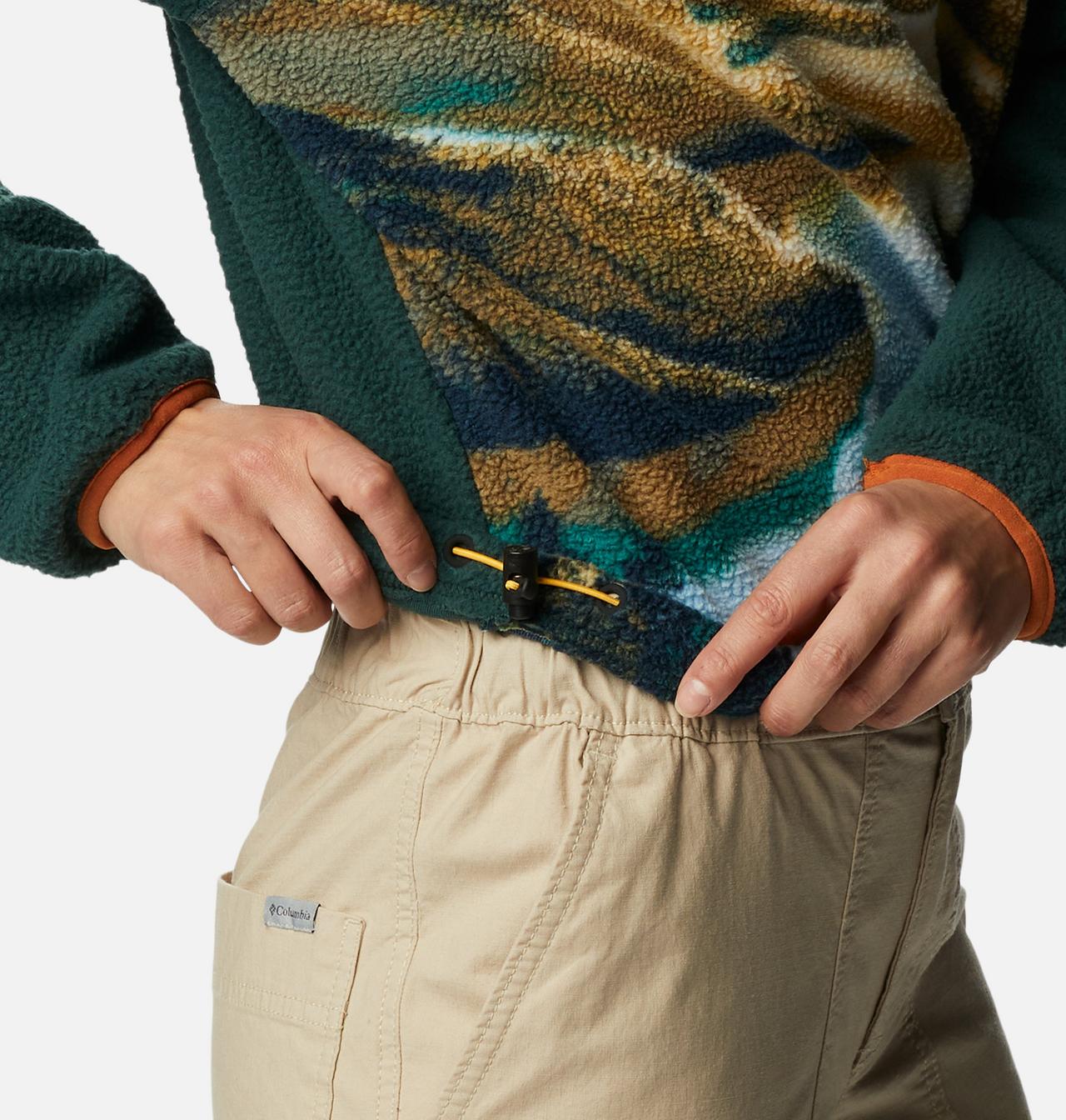 Women's Helvetia™ Cropped Half Snap Fleece Pullover 5