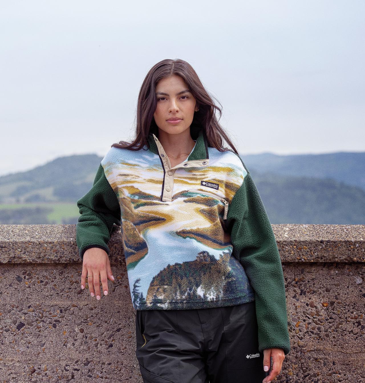 Women's Helvetia™ Cropped Half Snap Fleece Pullover 6