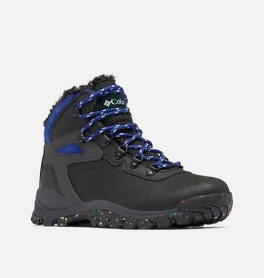 Women's Newton Ridge Plus Omni-Heat Boot, Color: Black, Dark Sapphire, image 2