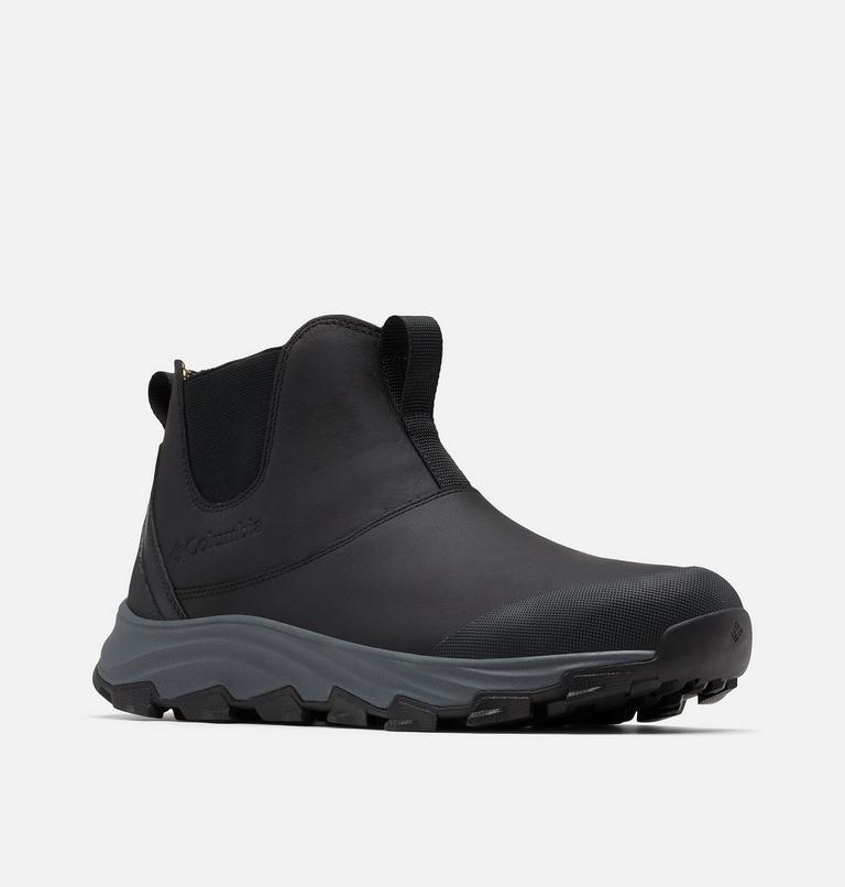 Bota de invierno impermeable Expeditionist Chelsea para hombre, Color: Black, Graphite, image 2