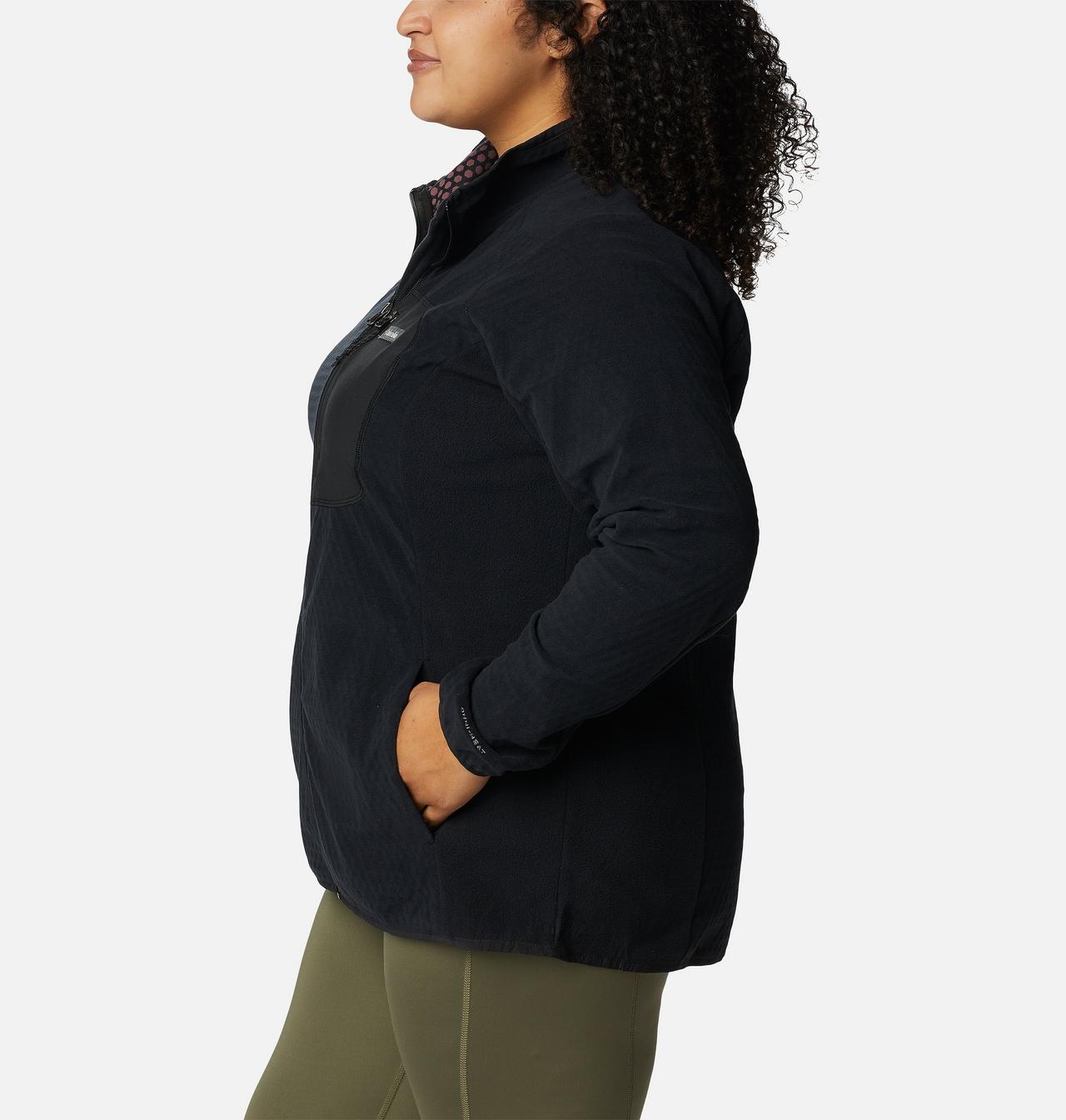 Veste polaire zippée Outdoor Tracks™ Femme – Grande taille 3