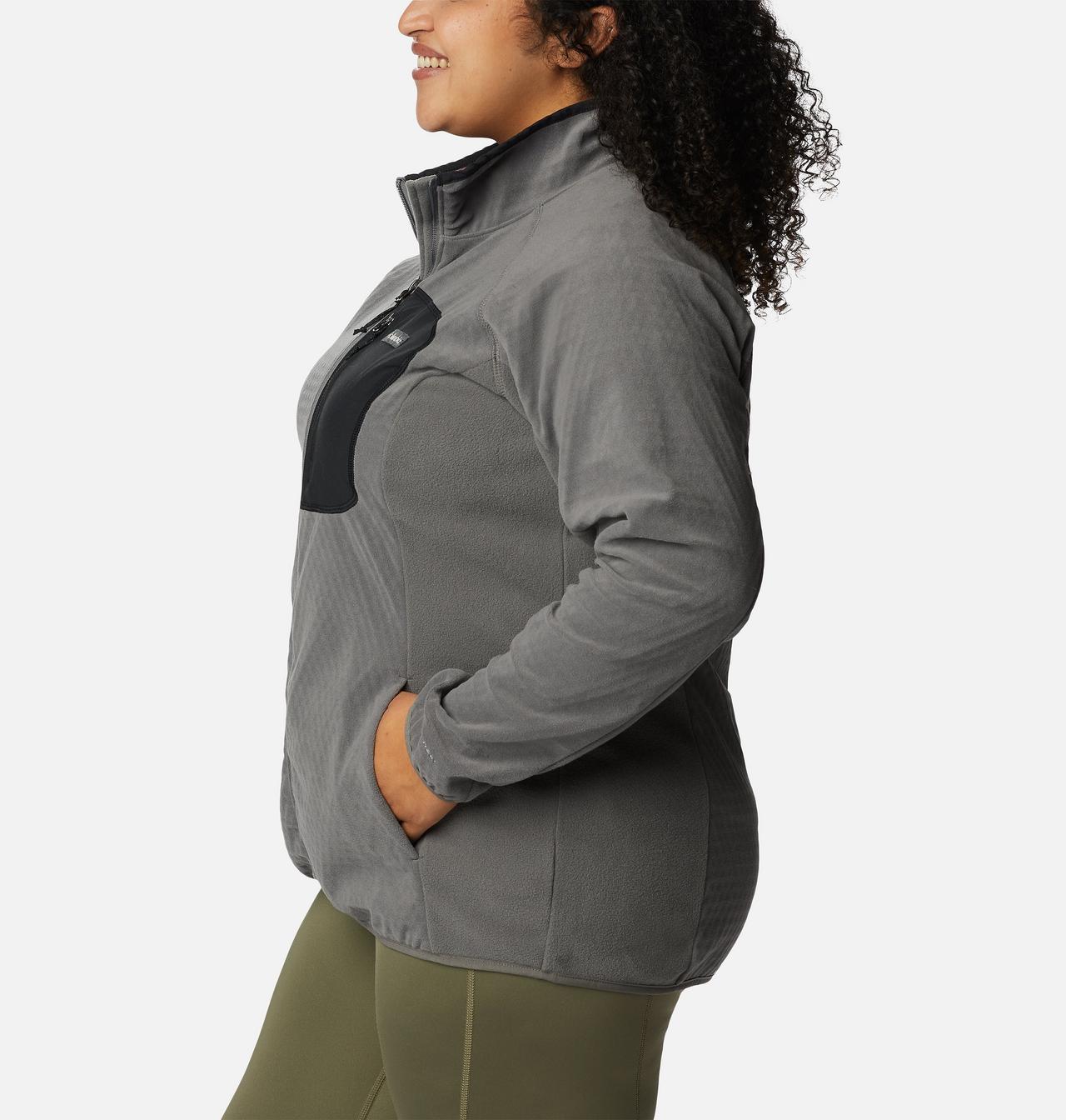 Women's Outdoor Tracks™ Full Zip Fleece Jacket - Plus Size 3