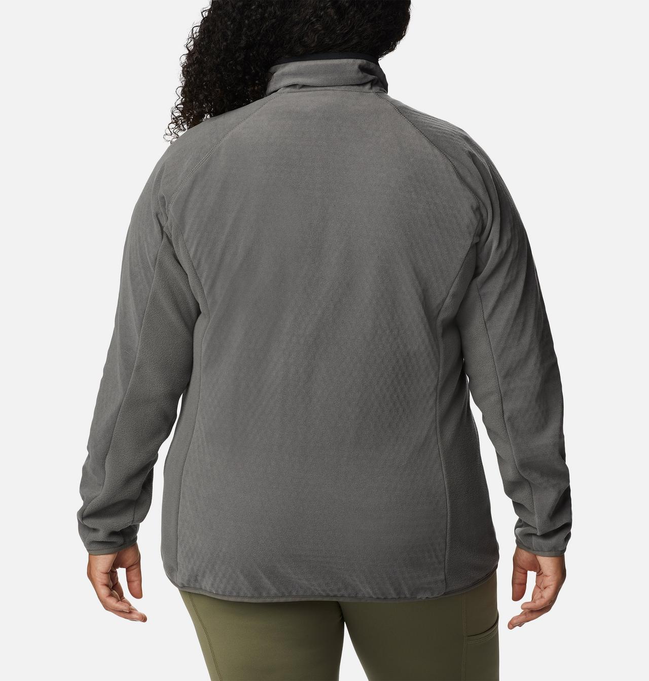 Women's Outdoor Tracks™ Full Zip Fleece Jacket - Plus Size 2