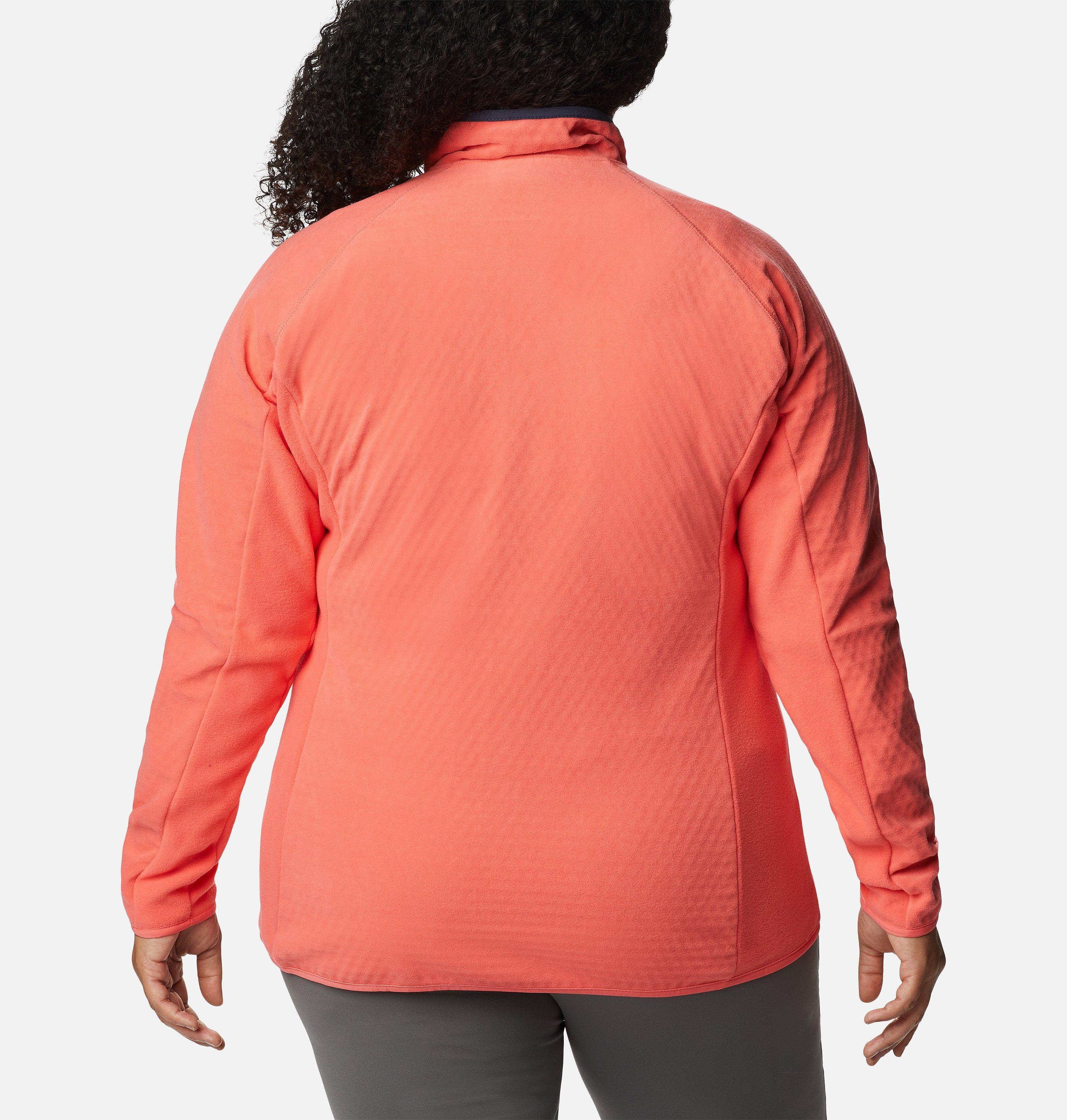 Women's Outdoor Tracks Full Zip Fleece Jacket - Plus Size 2