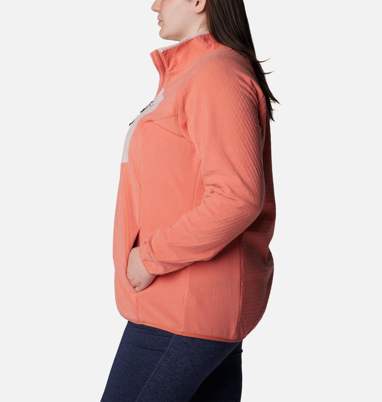 Women's Outdoor Tracks™ Full Zip Fleece Jacket - Plus Size 3