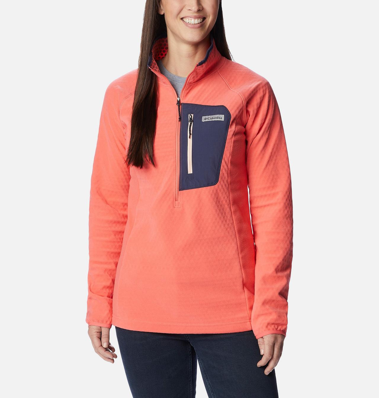 Haut polaire à demi-zip Outdoor Tracks™ Femme 1