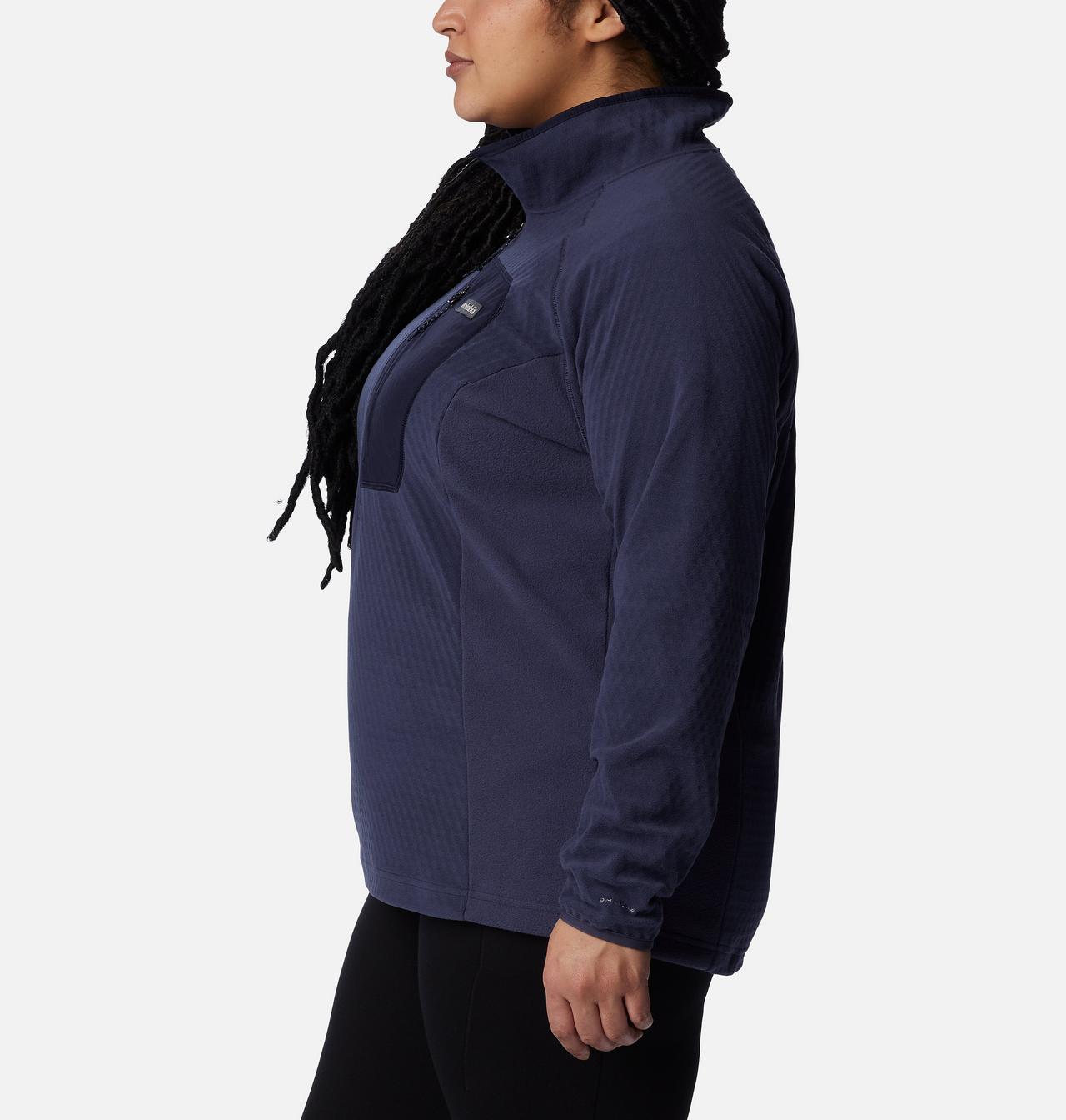 Women's Outdoor Tracks™ Half Zip Fleece Pullover - Plus Size 3