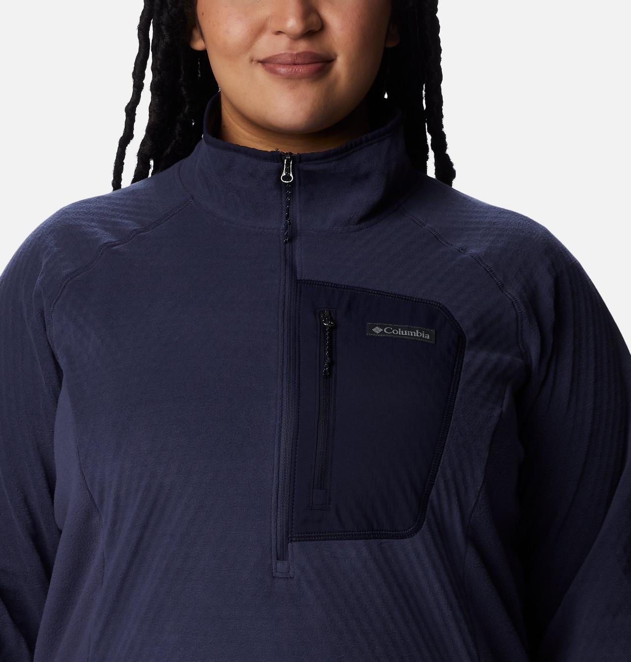 Women's Outdoor Tracks™ Half Zip Fleece Pullover - Plus Size 4