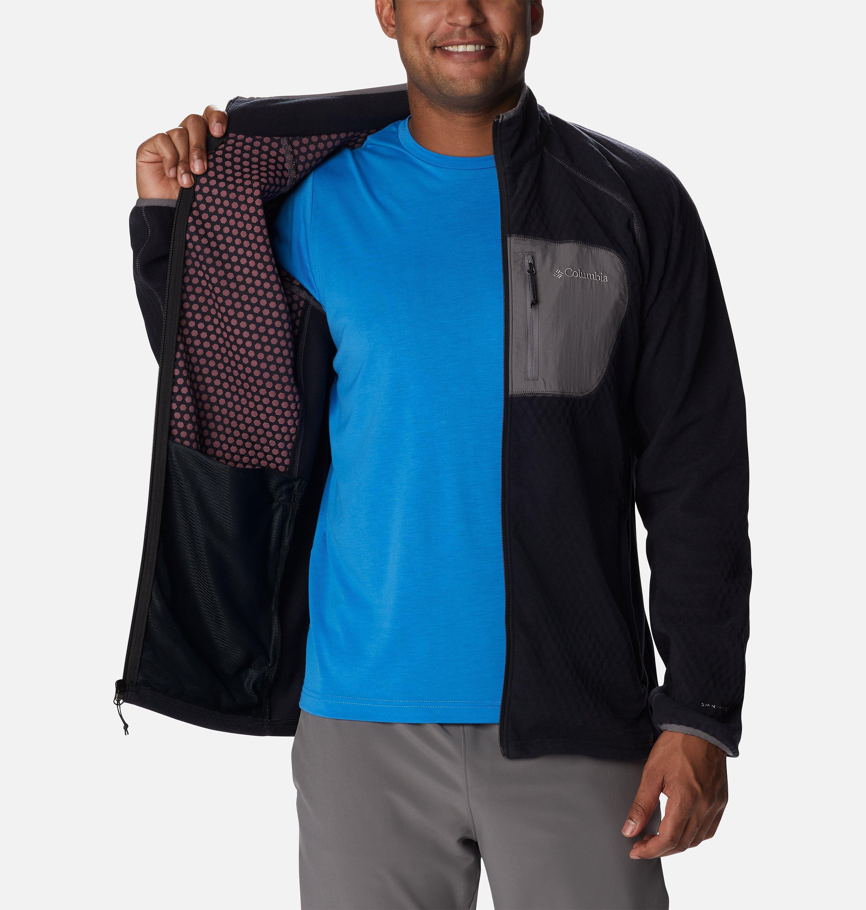 Men's Outdoor Tracks Full Zip Fleece Jacket 5