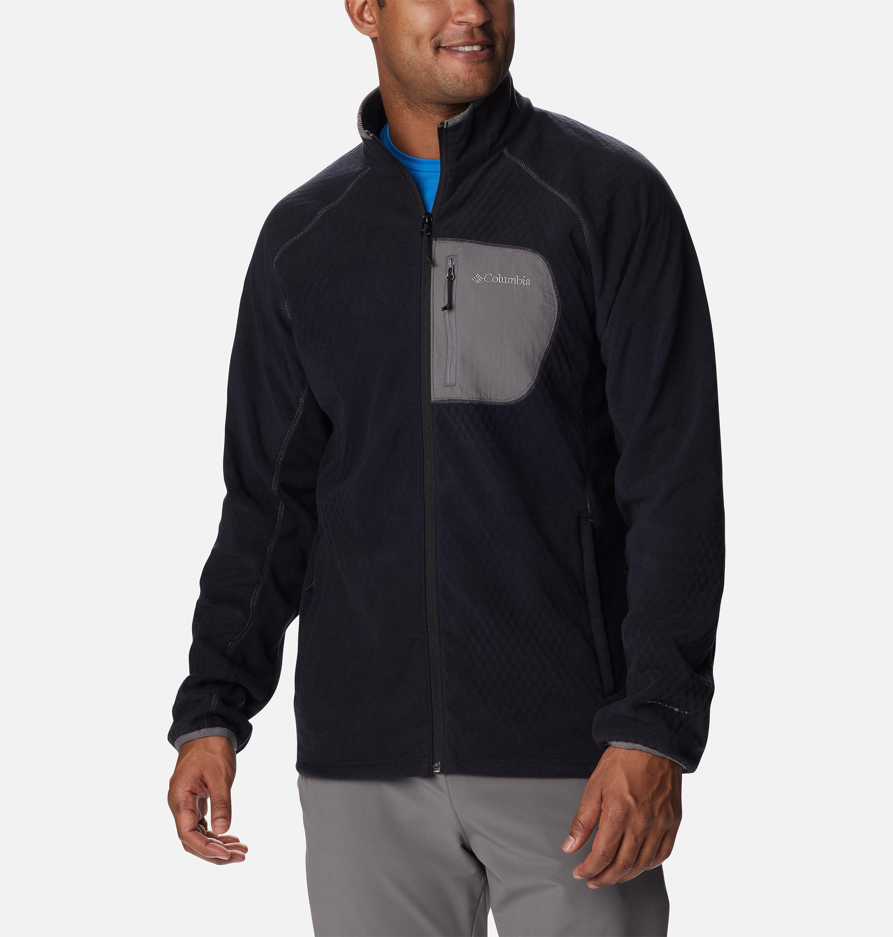 Men's Outdoor Tracks Full Zip Fleece Jacket 1
