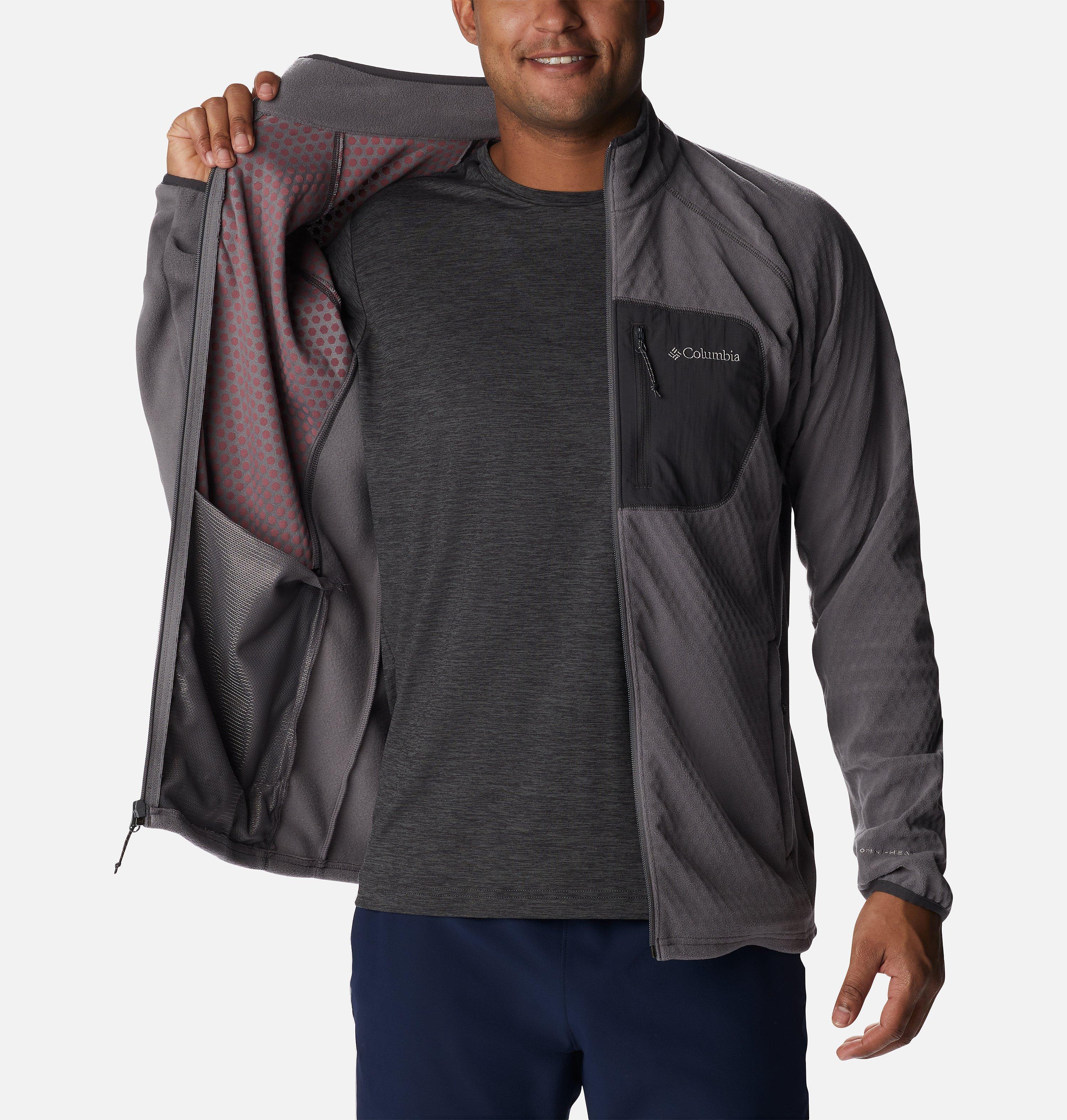 Men's Outdoor Tracks Full Zip Fleece Jacket 5