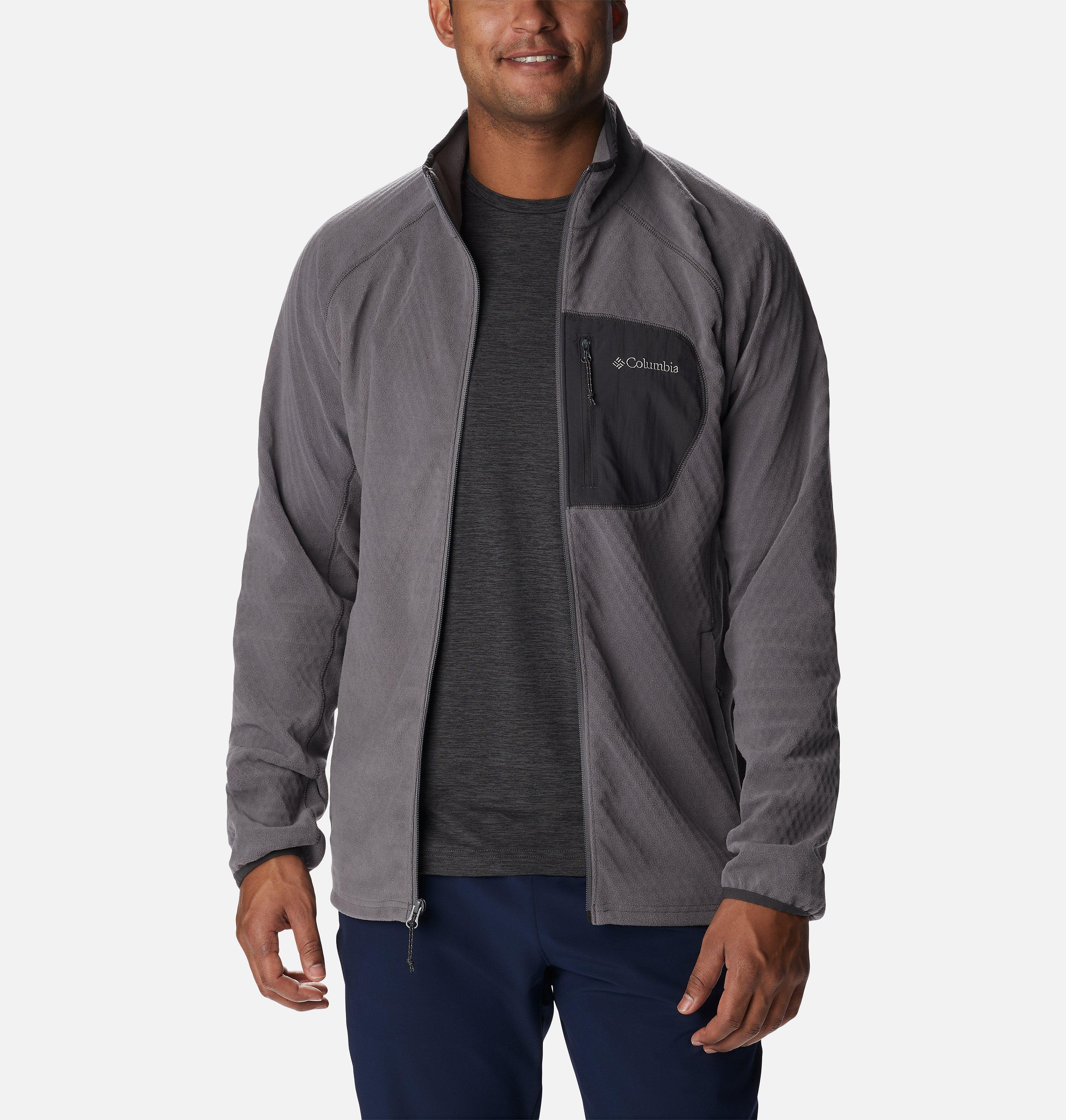 Men's Outdoor Tracks Full Zip Fleece Jacket 7