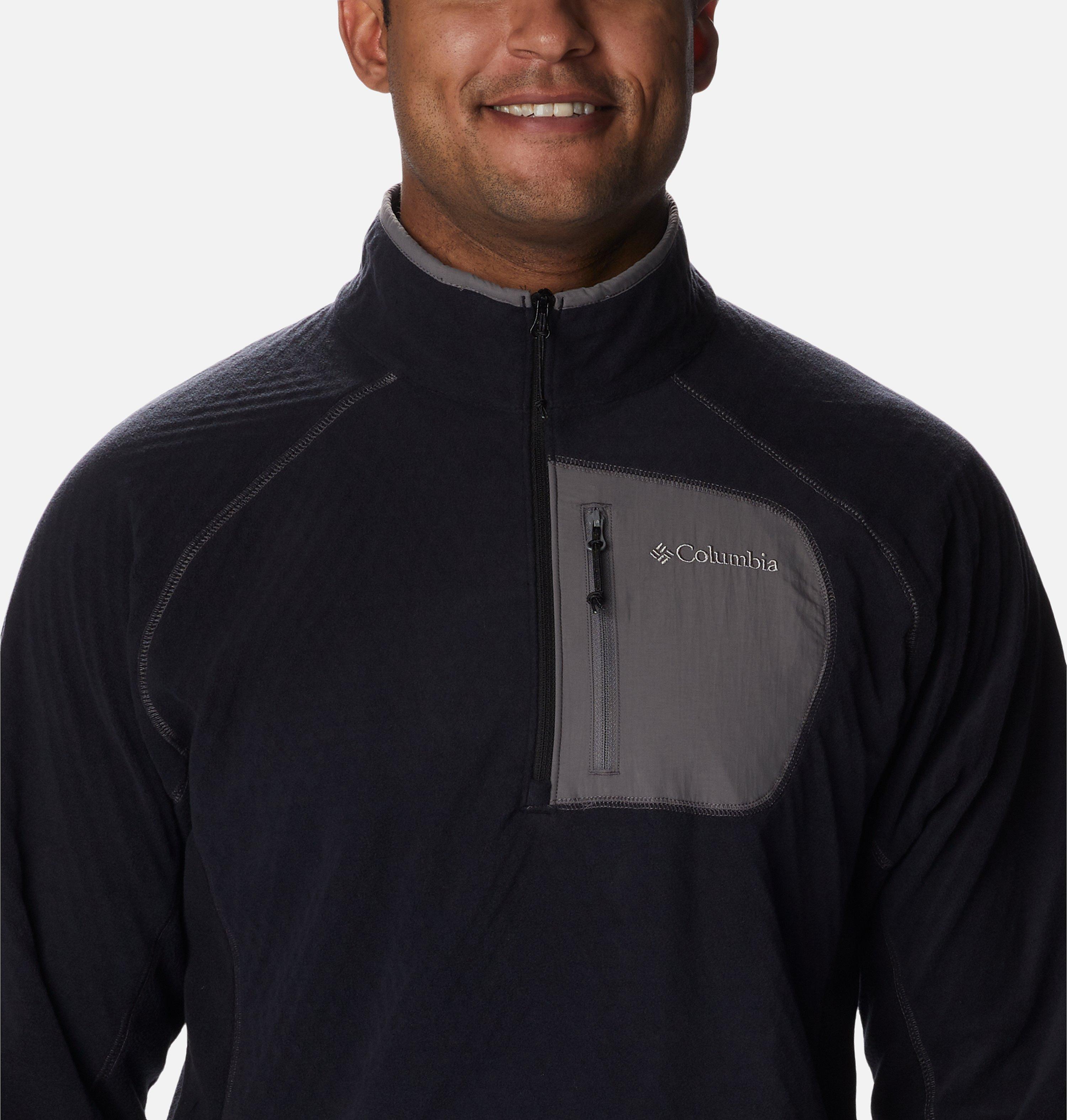 Men's Outdoor Tracks Half Zip Fleece Pullover 4