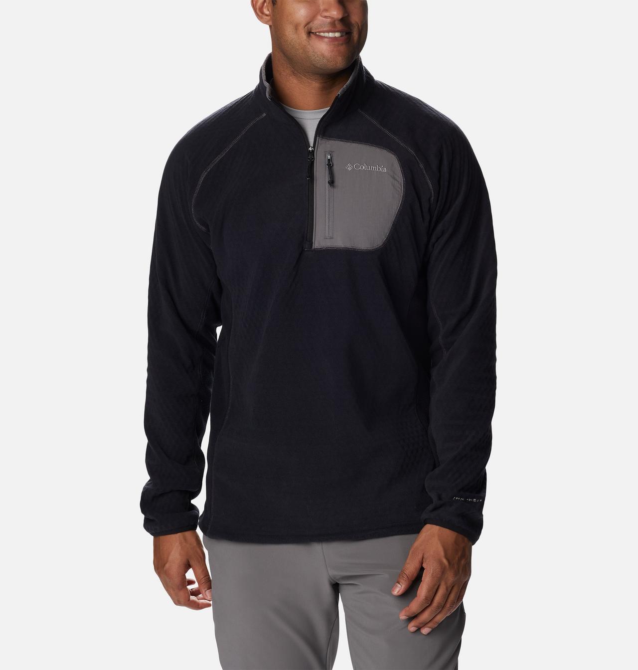Men's Outdoor Tracks™ Half Zip Fleece Pullover 1