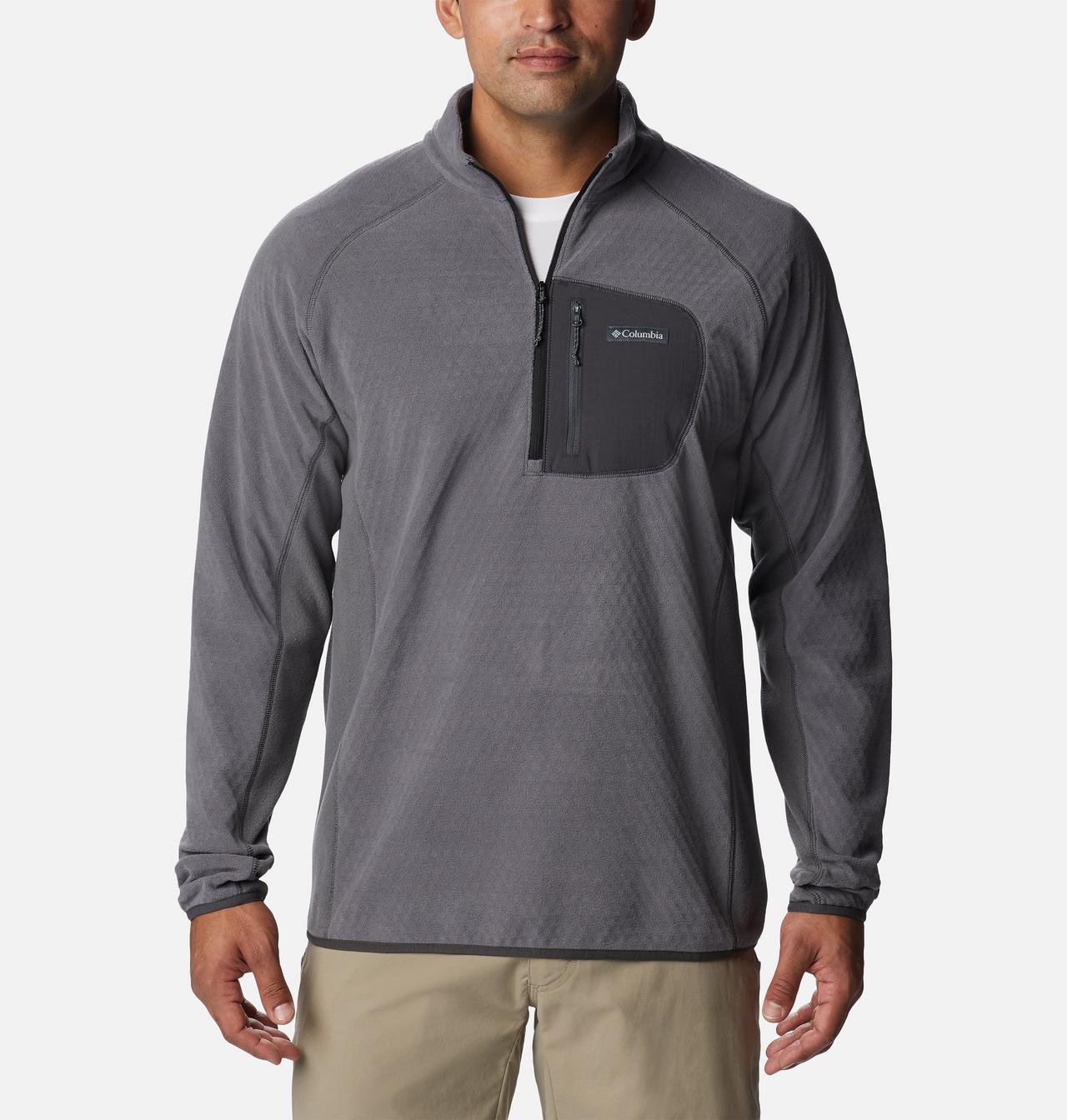 Men's Outdoor Tracks™ Half Zip Fleece Pullover 1