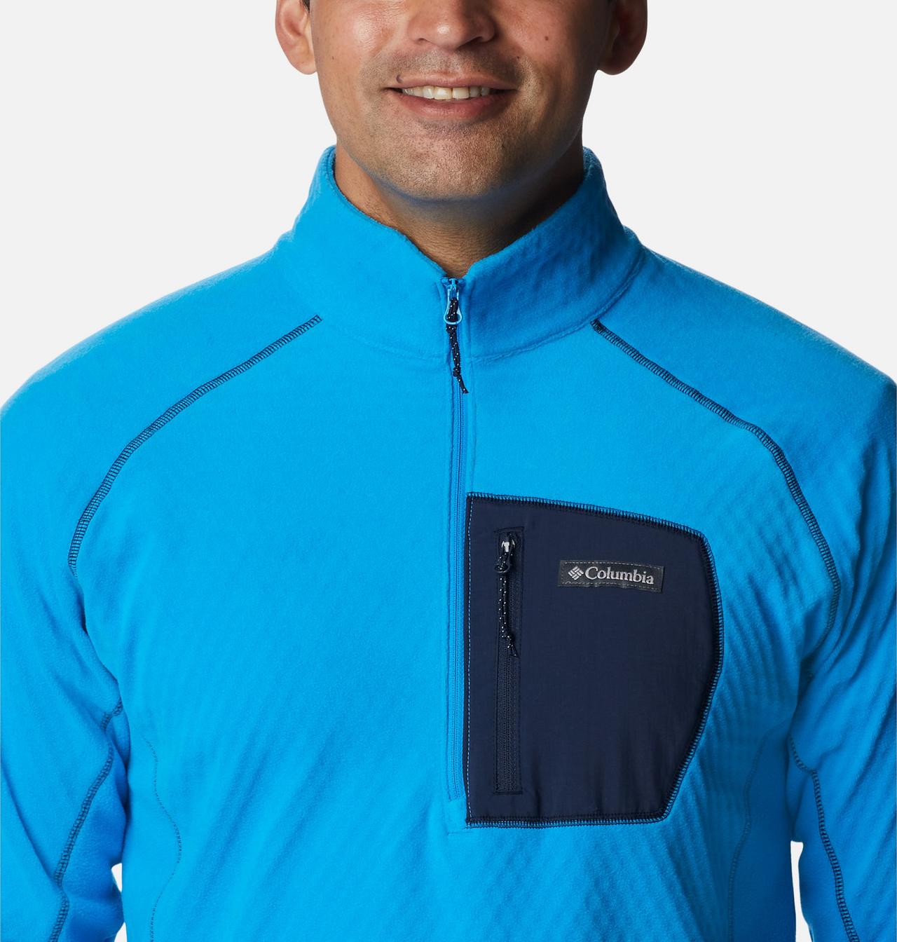 Men's Outdoor Tracks™ Half Zip Fleece Pullover 4