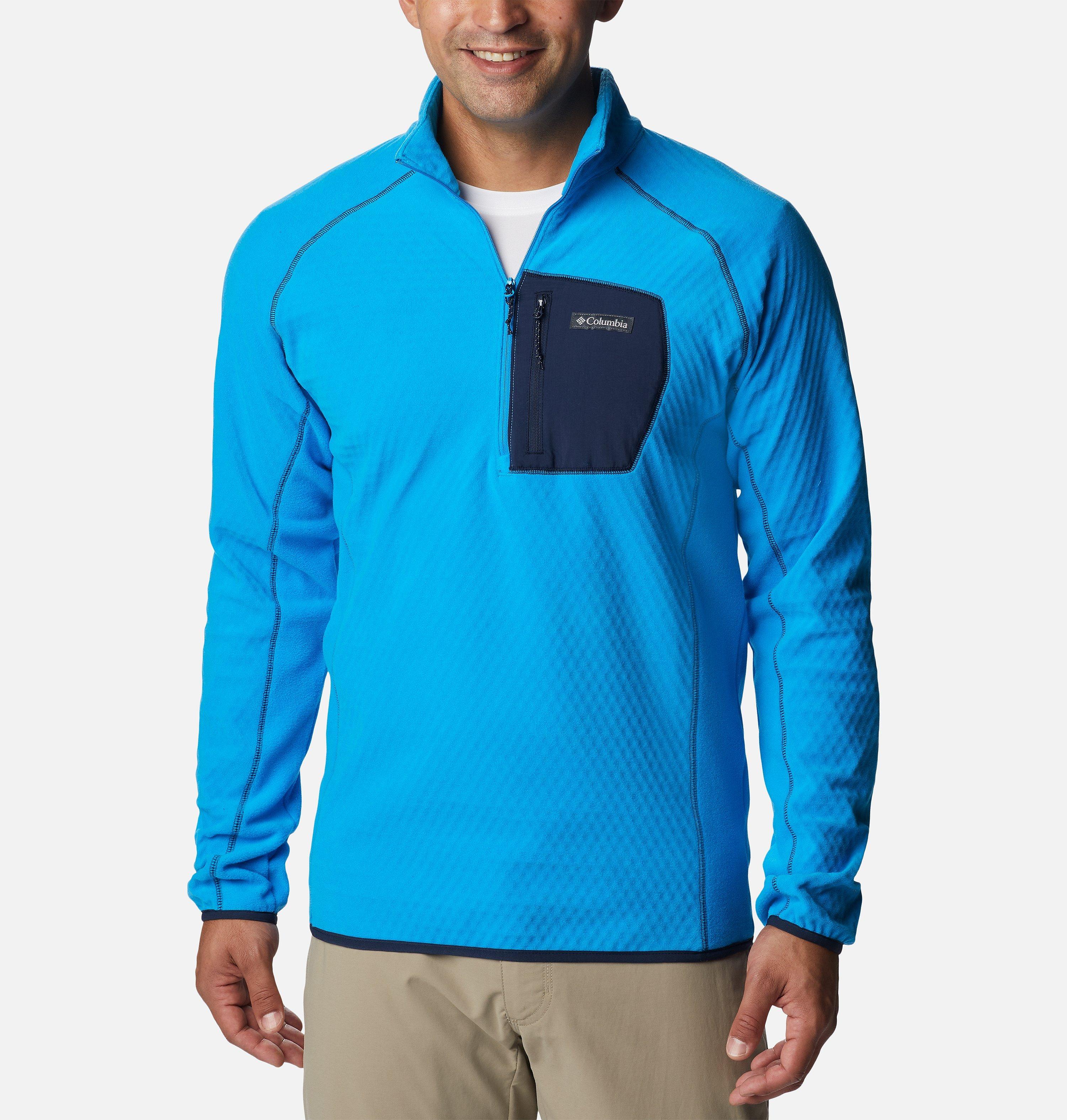 Men's Outdoor Tracks Half Zip Fleece Pullover 1