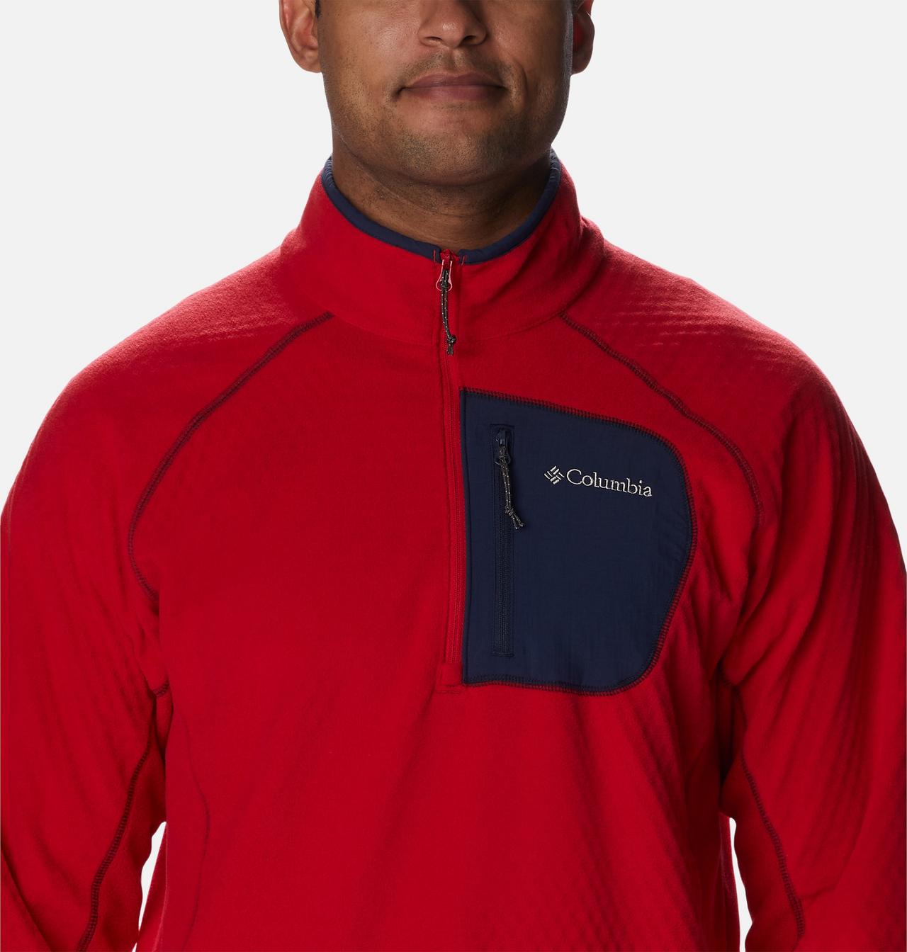 Men's Outdoor Tracks™ Half Zip Fleece Pullover 4