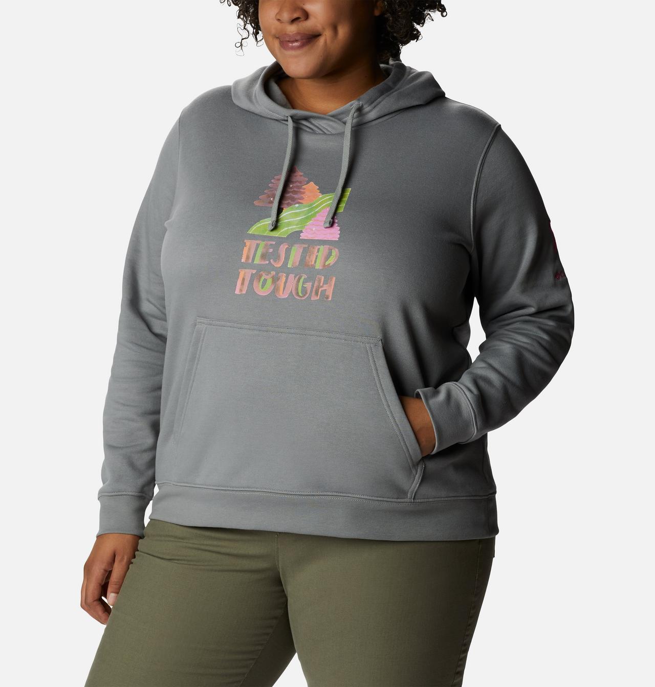 Women's Tested Tough In Pink™ Hoodie - Plus Size 5