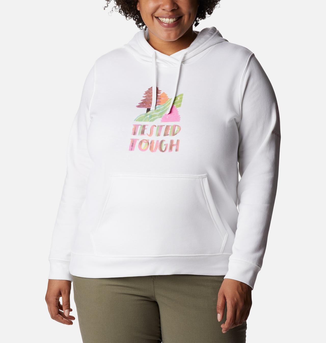 Women's Tested Tough In Pink™ Hoodie - Plus Size 1