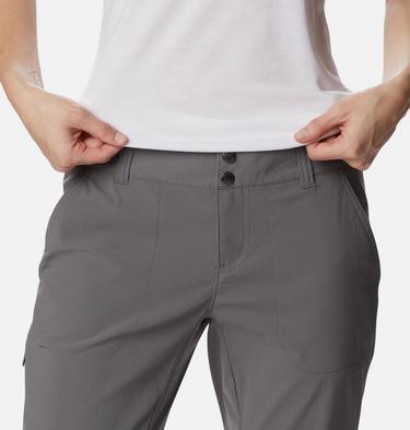 Women’s Saturday Trail Convertible Hiking Trousers, Color: City Grey, image 4