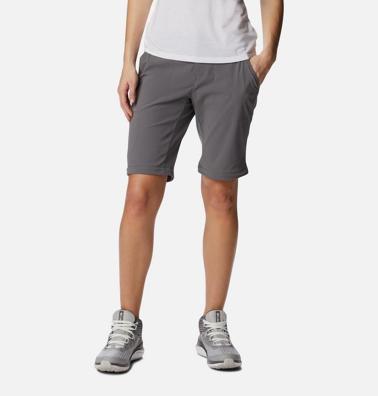 Pantalón convertible de senderismo Saturday Trail para mujer, Color: City Grey, image 9