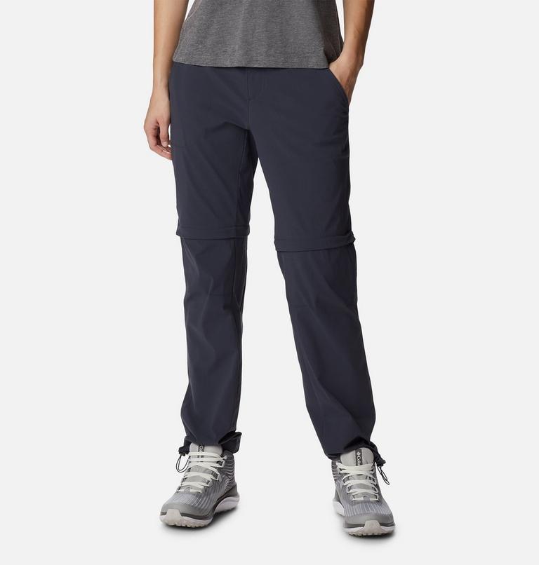 Women’s Saturday Trail Convertible Hiking Trousers, Color: India Ink, image 7