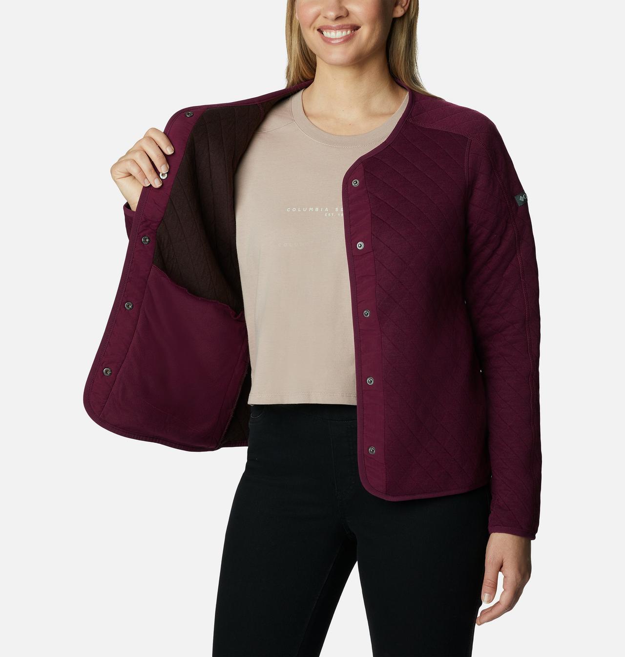 Women's Columbia Lodge™ Quilted Cardigan 5