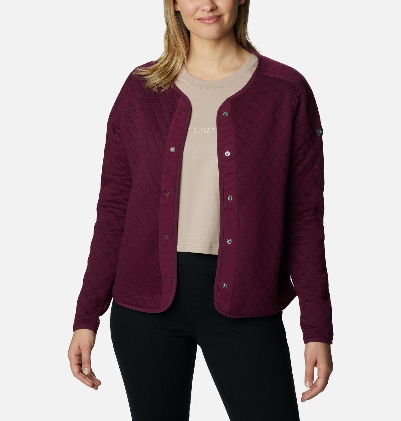 Women's Columbia Lodge™ Quilted Cardigan 6