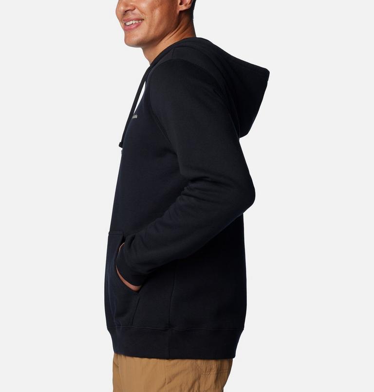 Sudadera estampada con capucha Columbia Trek para hombre, Color: Black, Mountain Air, image 3