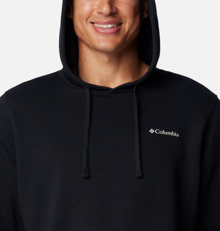 Sudadera estampada con capucha Columbia Trek para hombre, Color: Black, Mountain Air, image 4