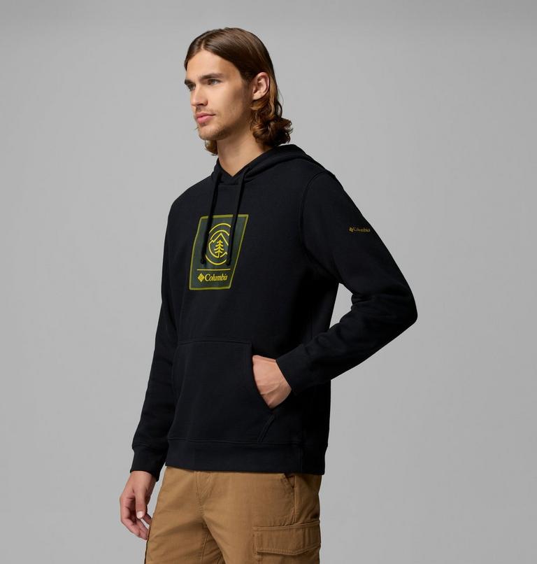 Columbia Trek Graphic Hoodie, Color: Black, Linework C Badge, image 4