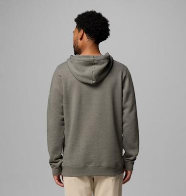 Hoodie Graphique Columbia Trek Homme, Color: Charcoal Heather, Columbia Badge Label, image 3