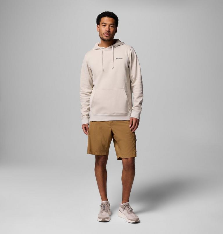 Men's Columbia Trek Graphic Hoodie, Color: Dark Stone, Meadowland, image 2