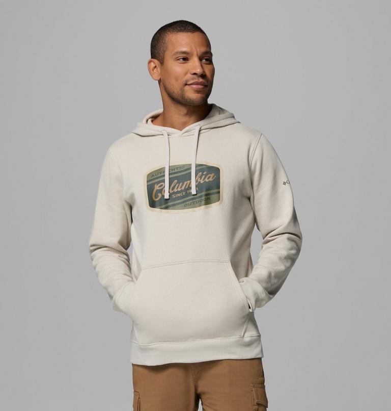 Columbia Trek Graphic Hoodie f&uuml;r M&auml;nner, Color: Dark Stone, Columbia Badge Label, image 1