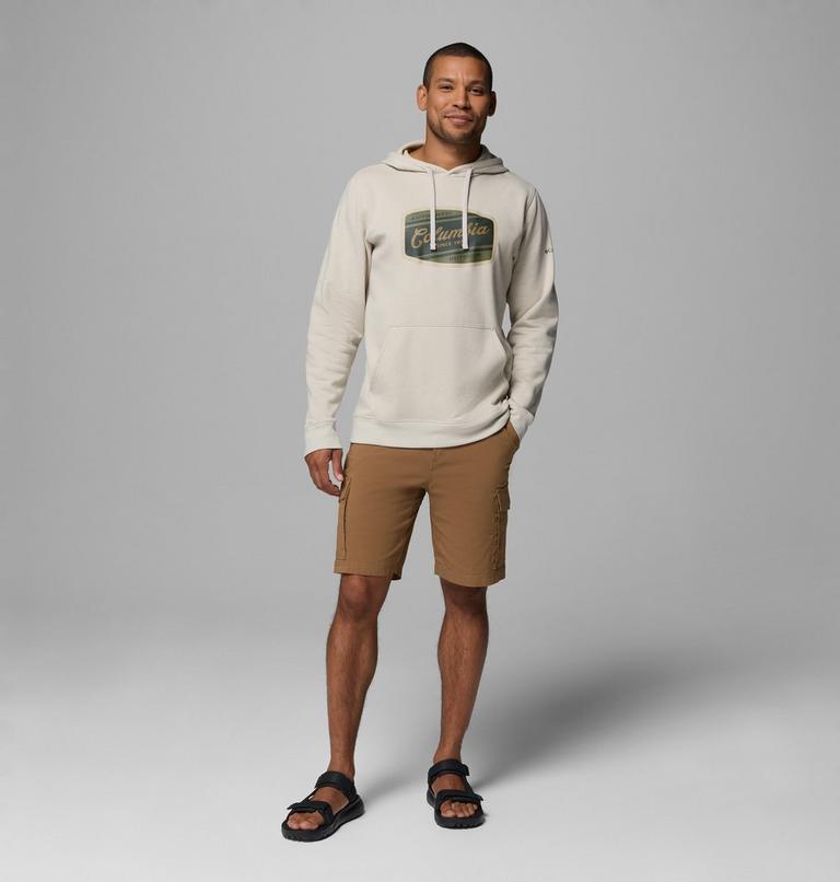 Columbia Trek Graphic Hoodie f&uuml;r M&auml;nner, Color: Dark Stone, Columbia Badge Label, image 2