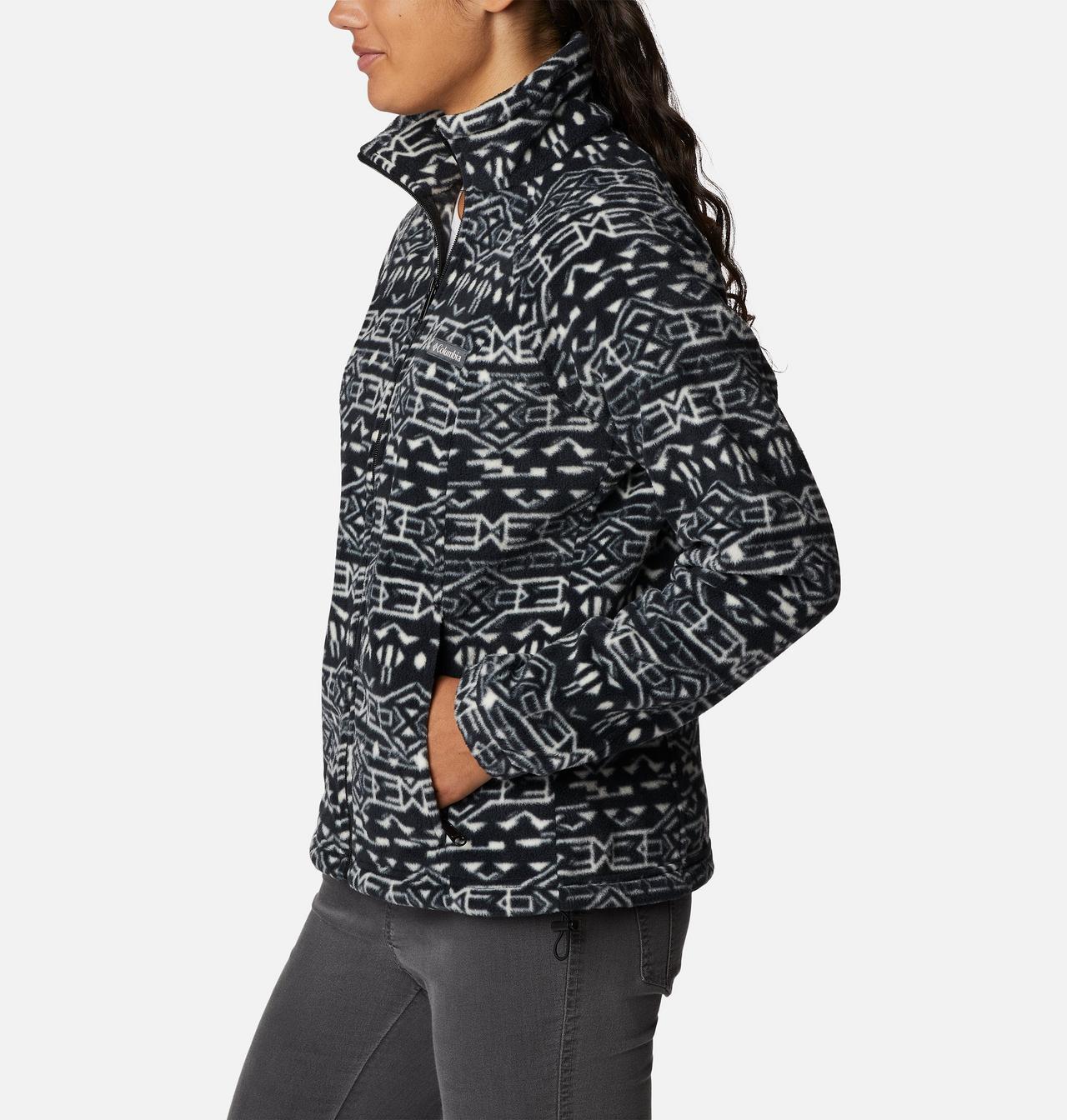 Women's Benton Springs™ Printed Full Zip Fleece Jacket 3