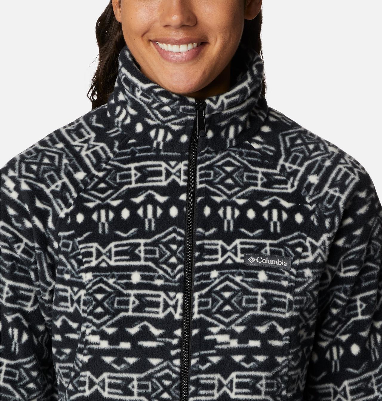 Women's Benton Springs™ Printed Full Zip Fleece Jacket 4
