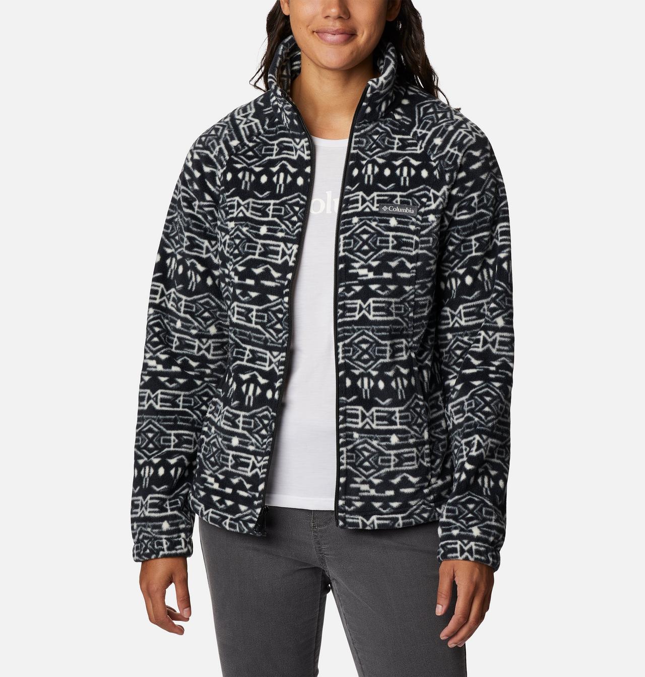 Women's Benton Springs™ Printed Full Zip Fleece Jacket 6