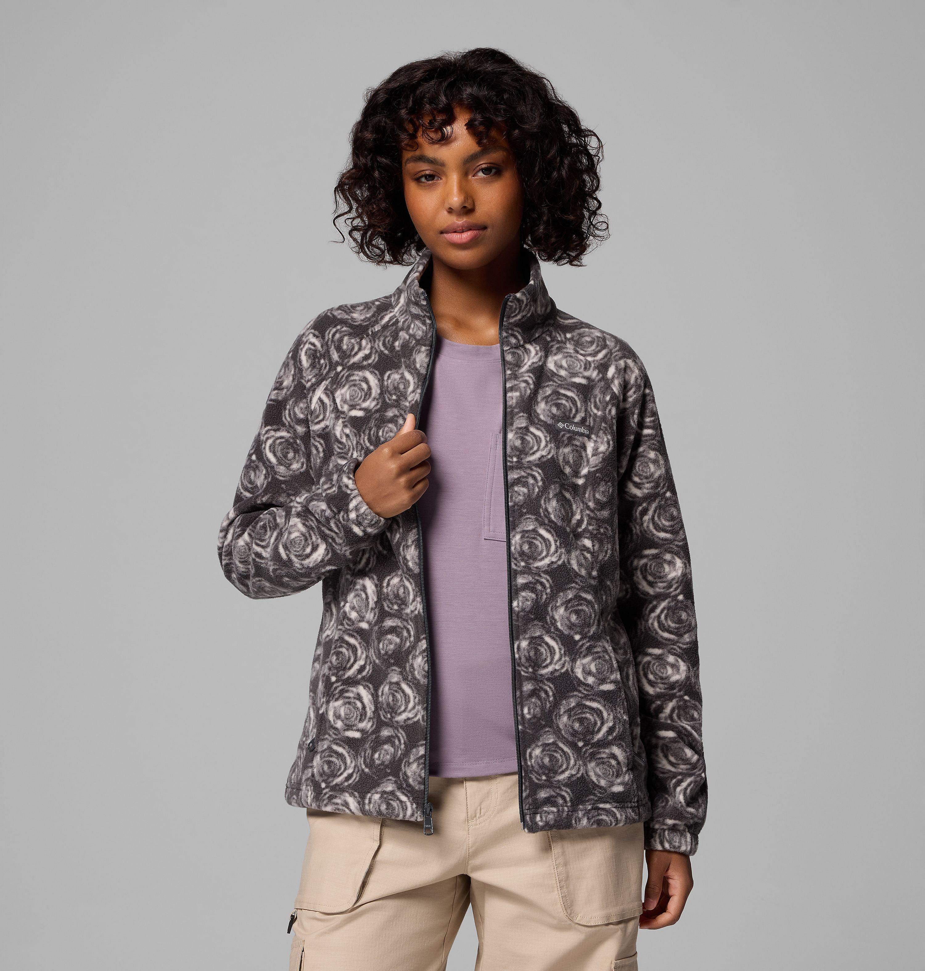 Women's Benton Springs™ Printed Full Zip Fleece Jacket - thumbnail 7