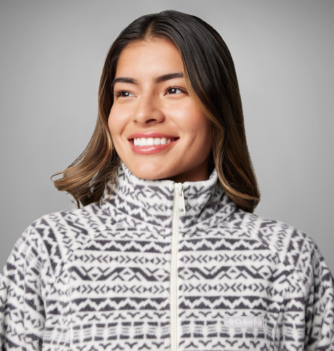 Women's Benton Springs™ Printed Full Zip Fleece Jacket 5